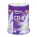 CD-Rohlinge Memorex 80 Min. 52x - Spindel (100)