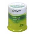 CD-Rohlinge Sony CD-Q80 80 Min 48x - Spindel (100)